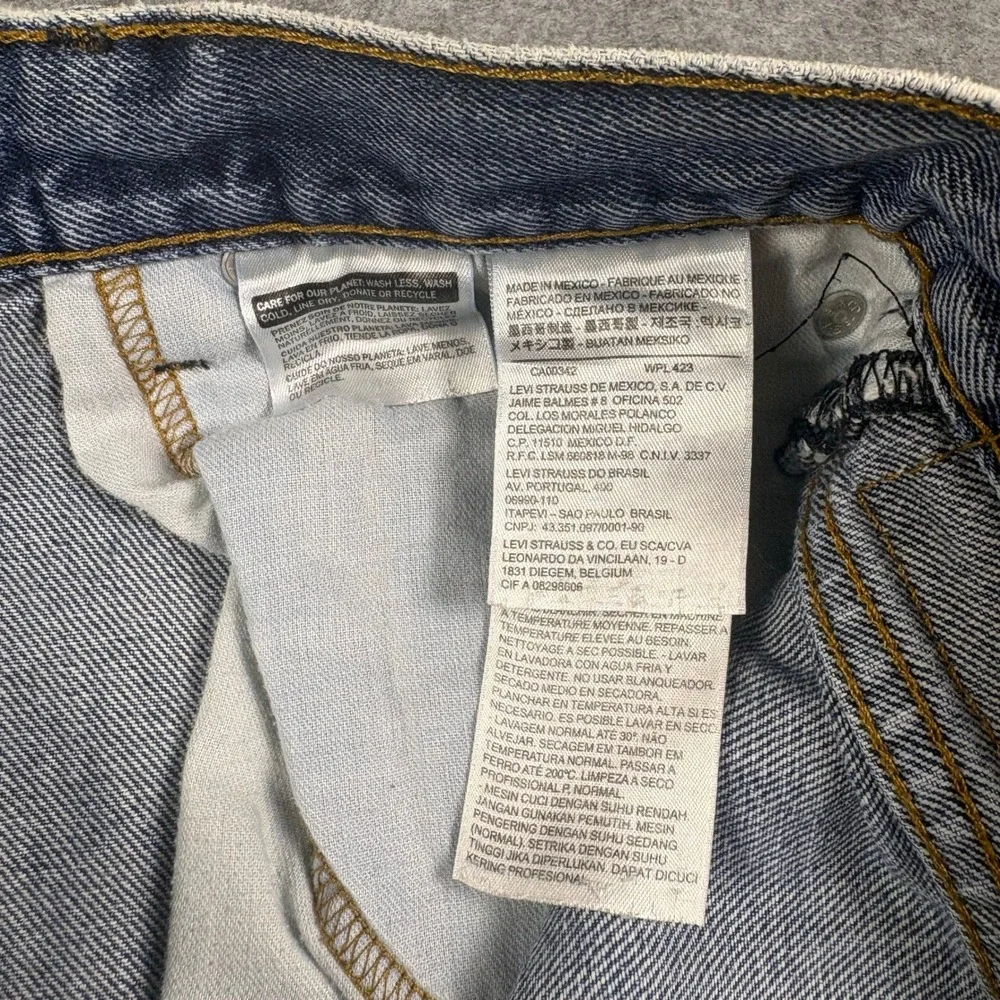 Levis 517 Bootcut Jeans Medium Wash Denim Workwear 36x32
